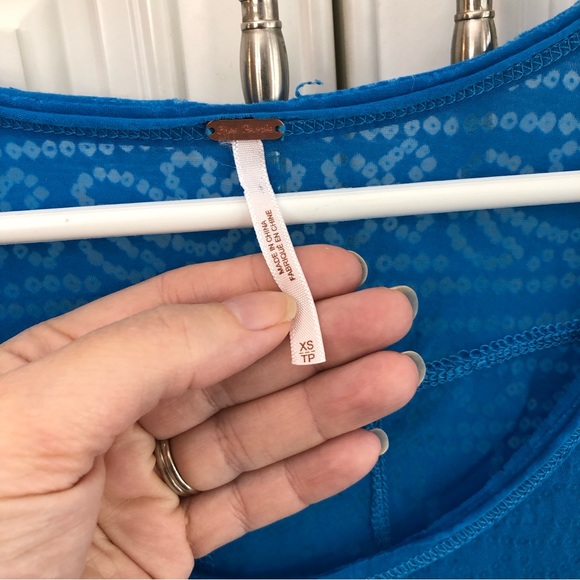 🥳HOST PICK🥳 NWT Free People ladies beaded t-shirt - Picture 10 of 13